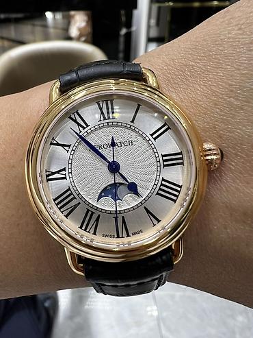 часы с альтиметром и барометром: Aerowatch – классические швейцарские часы с индикацией фаз луны — 1
