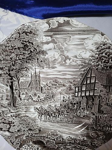 Ostali antikviteti: Engleski servis za poslastice Staffordshire iz 70ih. Engleski servis — 11