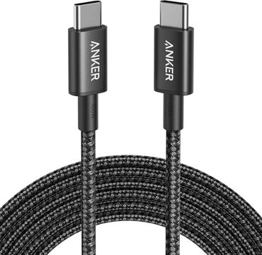 Кабели подключения: Кабель плетеный Type-C Type-C ( 100W ) 

Anker, 1.8M