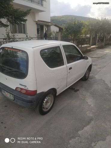 Transport: Fiat Seicento : 0.9 l | 2001 year | 212000 km. Hatchback