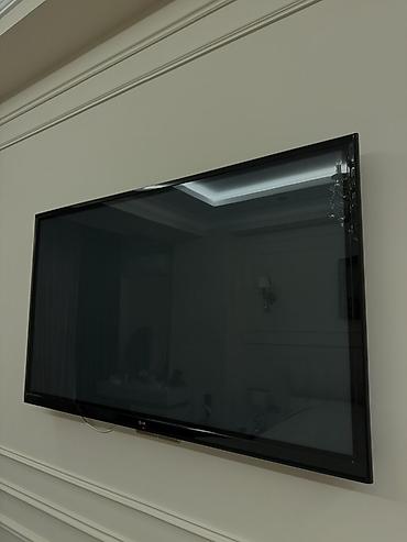 ТВ и видео: LG televizor – iri diaqonallı, nazik çərçivəli, divara quraşdırılmış — 1