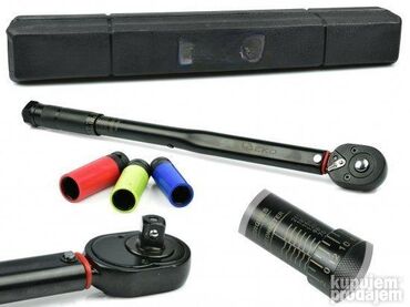 Ostali uređaji: Moment ključ 1/2" 28-210 Nm Black HD + 3 kom alu gedore GEKO 5.000 — 1
