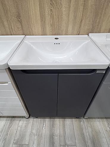 silver kitchen: Тумба под раковину с умывальником От 0 сом 60 см 70см 80см - — 7
