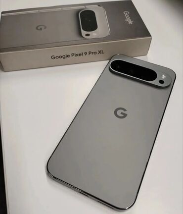 телефон 2022: Google Pixel 9 Pro XL, Б/у, 256 ГБ, цвет - Зеленый, 1 SIM, 2 SIM, eSIM