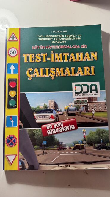 informatika qayda: Yol hərəkət qaydalarını öyrənmək istəyənlər üçün test. Kitab