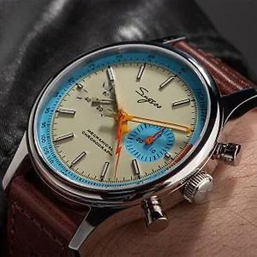 Ručni satovi: Sugess Chrono Heritage S387 - Pilot - 40mm (SeaGull ST1901) — 17