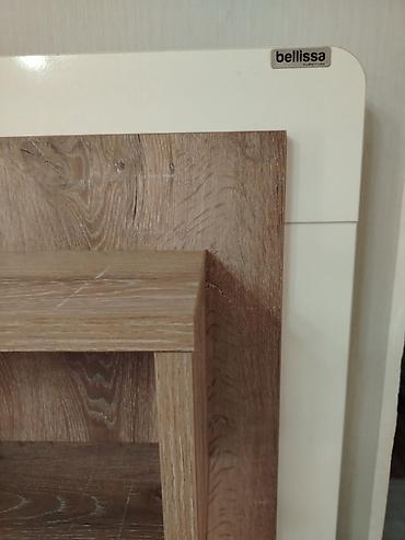 dəmir skaf: Bellissa Furniture TV stendi və divar modulu - Material: taxta — 5