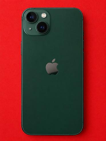noutbuklar ucuz: İdeal vəziyyətdə iPhone 13 [Yaddaşı 128 GB] – Yaşıl Rəng (Qutulu) — 1