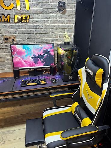oyun kompüter: POWER brendli gaming/ofis kreslosu Kreditle kampyuterler Full dest - — 2