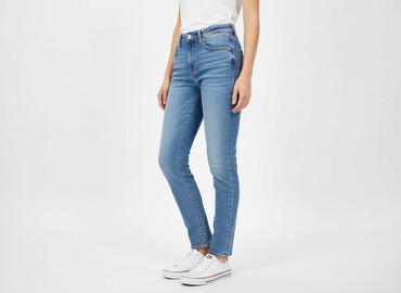 srebrne spódnice reserved: DENIM JEANS, Джинси жіночі, розмір XS