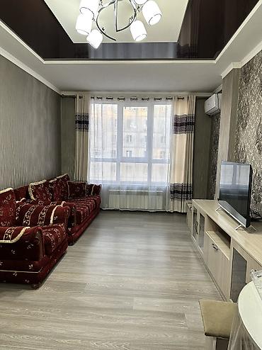 2 бөлмө, 46 м², Төмөнкү Джал (Джал-23) Элитка, 7 кабат, Евро оңдоо