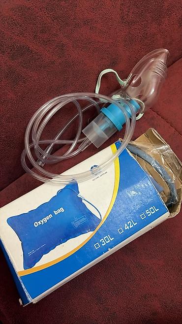 oksigen yastığı: Oxygen Bag – oksigen yastığı və maska dəsti. Real alıcıya endirim — 2
