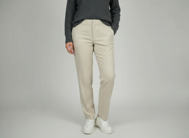 Women's Pants: Material trousers for women, size XL