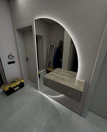 Зеркала: ЗЕРКАЛО С ПОДСВТЕКОй. Доступные цены, краткие сроки изготовления at lalafo.kg — 30 Зеркала: ЗЕРКАЛО С ПОДСВТЕКОй. Доступные цены, краткие сроки изготовления — 30