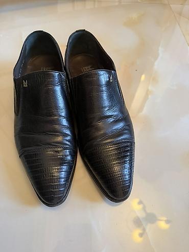 Ayaqqabılar: Moreschi kişi klassik ayaqqabısı – Made in Italy - Model: slip-on — 2