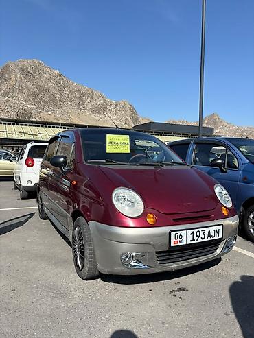 Daewoo: Daewoo Matiz: 2007 г., 1 л, Кол менен иштөөчү, Бензин, Хетчбек — 4