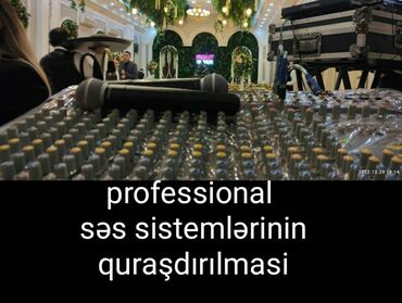 Dekorlar və bəzəklər: Hər növ tədbirlərin təşkil Ses sistemlerinin icarəsi Kalonkalarin ses — 6