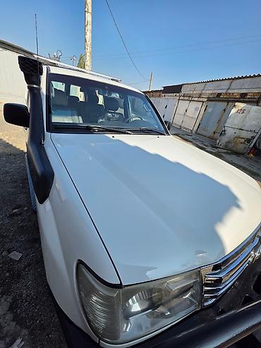 Toyota: Toyota Land Cruiser: 2001 г., 4.5 л, Механика, Газ, Внедорожник — 2