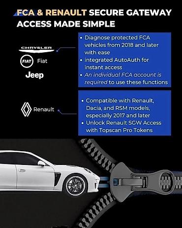 Auto dijagnostika: TOPDON Topscan Pro Bluetooth OBD2 za iOS / Android Dijagnostika svih — 20