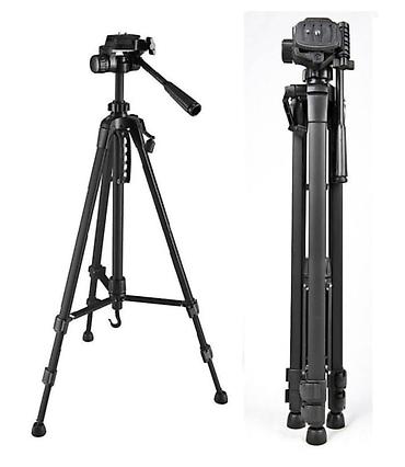 telefon ucun tripod: Universal foto/video tripod - 3 bölməli teleskopik ayaqlar, sürətli — 3