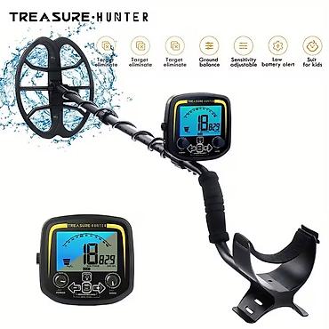 qizil axtaran detektor: Treasure Hunter GX850 metal detektoru - Rəqəmsal LCD ekran: hədəfin — 1