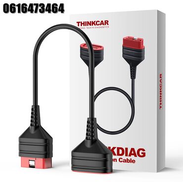Alati za automobile: THINKCAR OBDII ekstenzioni kabl – 16 pin - Univerzalni OBD2 produžni — 1