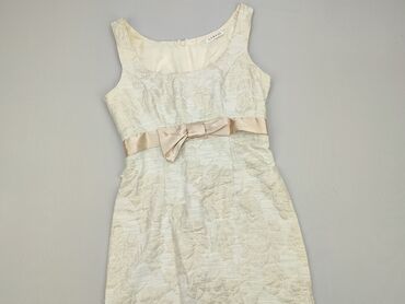 sukienki biała w kwiaty na wesele: Dress, S (EU 36), George, condition - Good