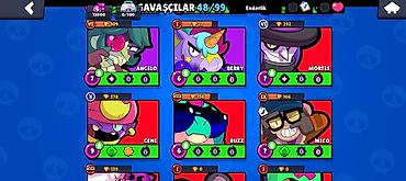 Digər: Brawl Stars hesabı - Kupa: 13 000 (mövsüm rekordu və ümumi rekord 13 — 11