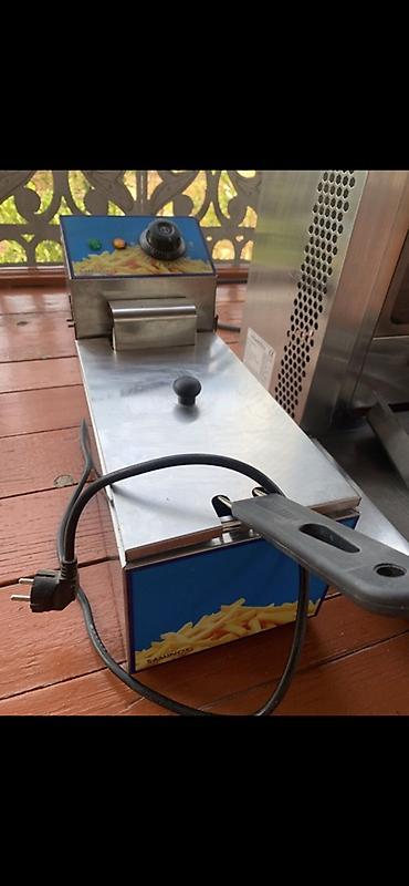 note 12s ekran: Elektrik fritöz – paslanmayan poladdan korpuslu, masastə üstü tip — 1