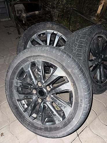 двух скад: Колеса в сборе 275 / 50 / R 20, Всесезонная, Б/у, Внедорожные (АТ/МТ), Литые, отверстий - 5 — 2
