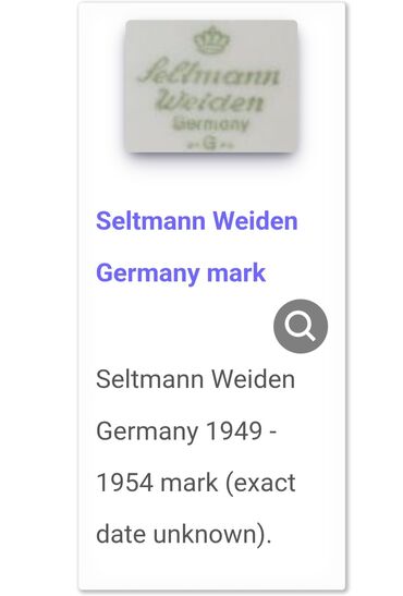 Ostali antikviteti: Set Seltmaan Weiden Bavaria porcelan 1949 do 1954g. Set — 15