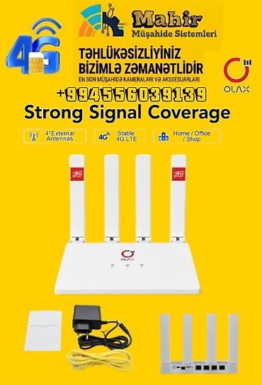 dji mikrofon bluetooth: 4G Sim Ruter MC50 PRO Sim kart yuvası ile 150 Mbps Cat4 1WAN 4 Lan — 1