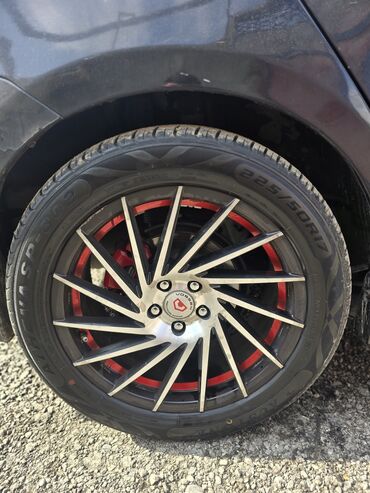 disk teker 14: İşlənmiş Disk təkər Toyota 225 / 50 / R 17, 5 Boltlu