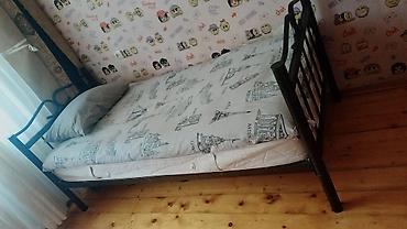 qıravat: İşlənmiş, Təknəfərlik çarpayı, Bazasız, Matras ilə, Siyirməsiz, Azərbaycan — 2