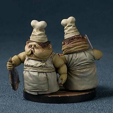 little nightmares: Коллекционная фигурка Little Nightmares – The Twin Chefs. - — 3