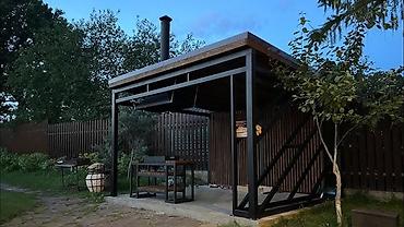 mətbəx işıqları: Metal-karkaslı həyət/pergola pavilyonları – fərdi layihə ilə Məhsulun — 2