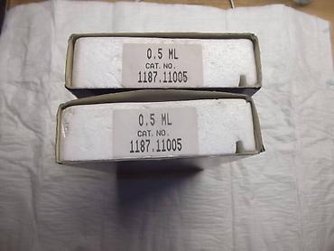 Medicinska oprema: Tuberkulinski spric tuberkulinske igle TBC Soxorex 150e kom Može i za — 3