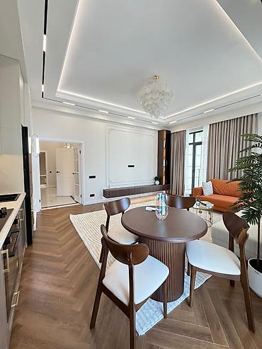 срочна алмашам: 3 комнаты, 92 м², Орто-Сай с. Элитка, 4 этаж, Дизайнерский ремонт — 2