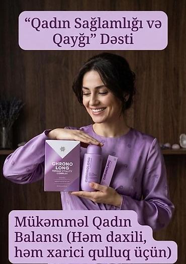 dəst çantalar: “Qadın Sağlamlığı və Qayğı” Dəsti – CHRONO LONG Təsvir: - CHRONO LONG — 2