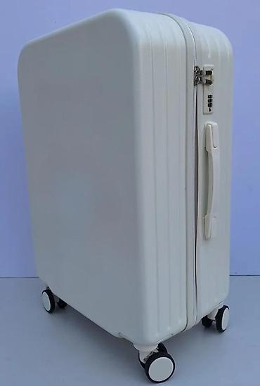 Putni koferi i torbe: Kofer za putovanja sa crtanim motivom - Dizajn: krem kofer sa — 7