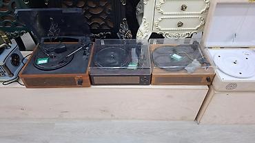 retro gramofon: Vinil pikaplar – retro dizayn, müasir funksiyalar.qiymetler — 3