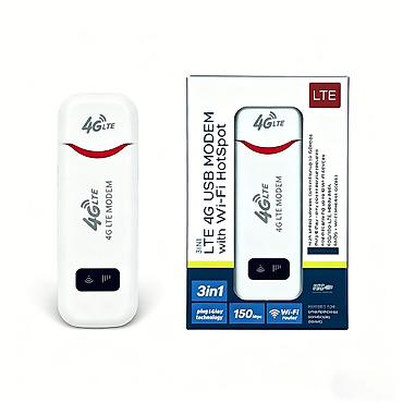 4G LTE USB‑модем с Wi‑Fi Hotspot (3‑в‑1) Так же есть акционые симкарты
