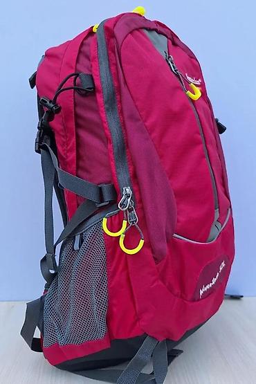 Sportske torbe i rančevi: Planinarski ranac Senterlan Adventure 32L – crveno/bordo - Zapremina — 5