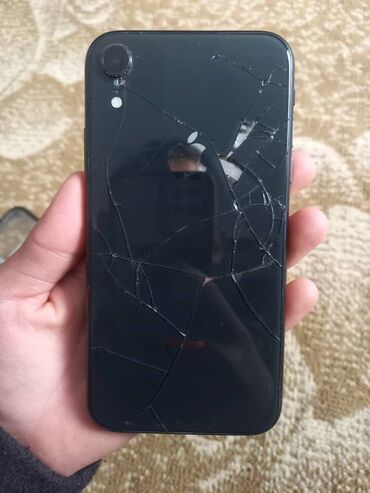 original store: IPhone Xr, Колдонулган, 128 ГБ, Кара, 79 %