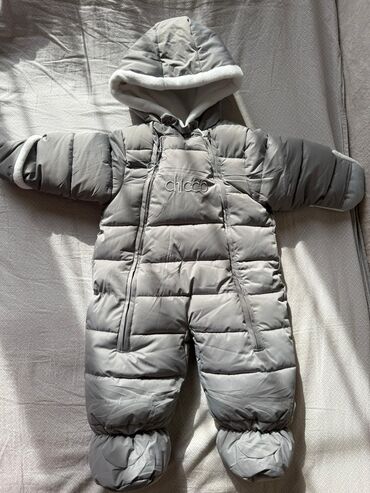 комбинезон для новорожденных зимний: Детский зимний комбинезон Chicco - Цвет: серый - Теплый стеганый верх