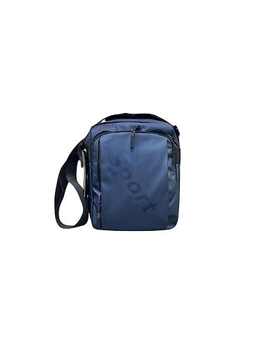 №: 8368 Məhsulun adı: Kişi çiyin çantası, tünd göy, 28x22 sm Brend: No