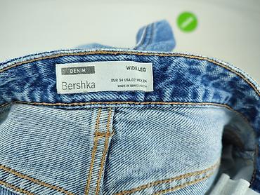 pull and bear spódnice jeansowe: Bershka, Jeansy damskie, rozmiar 2XS — 4