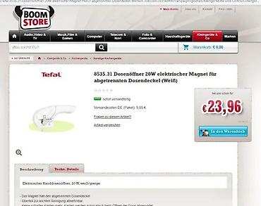 Ostali kuhinjski aparati: Tefal Prep’line električni otvarač konzervi (model 853531) - Praktčan — 8