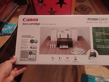 Canon PIXMA G3430 çoxfunksiyalı printer Xüsusiyyətlər: - Wireless