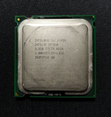 Kompüter, noutbuk və planşetlər: Prosessor Intel Xeon X5450, 3-4 GHz, 4 nüvə, İşlənmiş